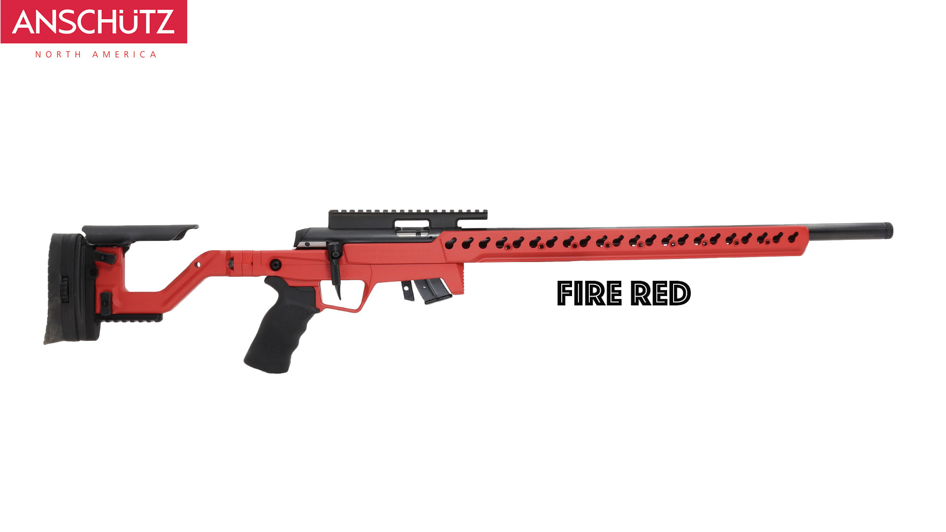 1727 Match AI AT-X Fire Red (.900) 23" Threaded 5020 Match Trigger (016793AIFR)