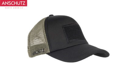Anschutz Black and Green Mesh Hat (018871)