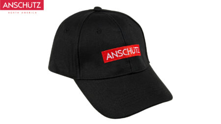 Anschutz Black Hat with Red and White Logo (001568)