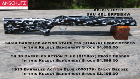 Kelbly's Benchrest Black & White - Pick your action!